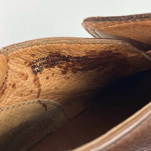 NFS Born Women’s Rachel Brown Leather Heeled Ankle Booties Size 6.5 / 37 - Picture 12 of 15